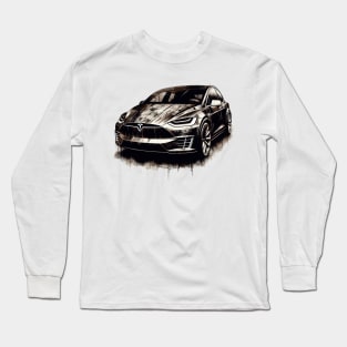 Tesla Model X Long Sleeve T-Shirt